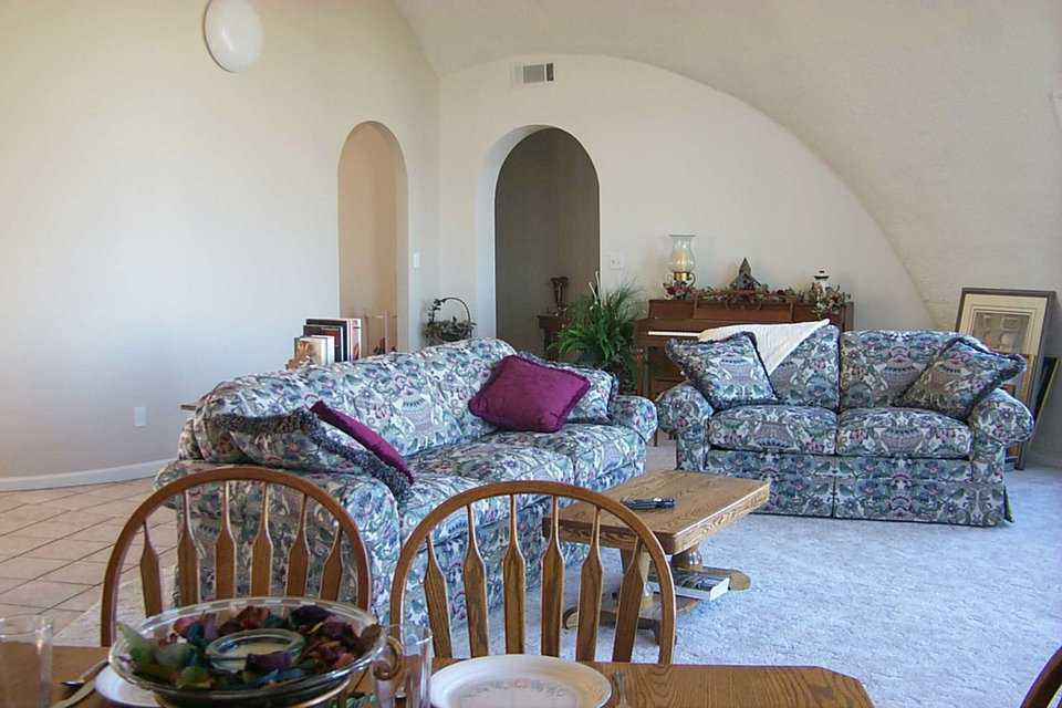 Entertaining & relaxing — The Byrne’s home has several areas for just relaxing and entertaining.