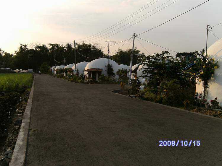 Roads — In addition to homes, roads were built.