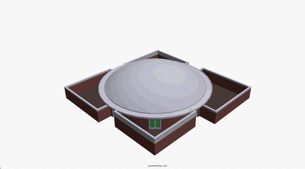 Security – A Monolithic Dome surrounded by a tall fence makes an ideal, ultra-secure Alzheimer unit.