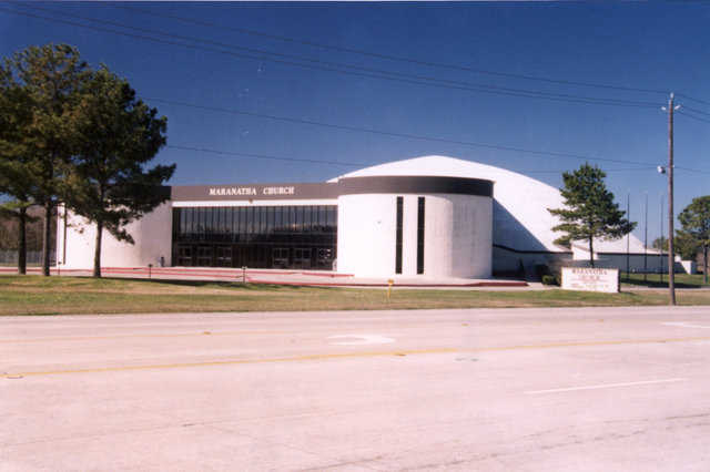 The dome for Maranatha Church is 208’ diameter and 48’ tall.