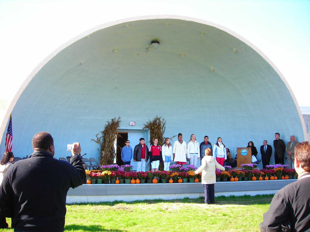 Monolithic Ecoshell Bandshell: Shore Front Park, Patchogue, New York 2007