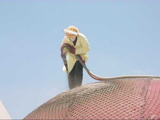 Chain Shell is one of several materials that can be used to cover and protect an Airform.