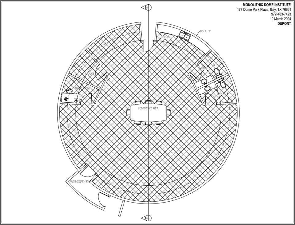 Monolithic designed this hurricane shelter for DuPont in 2004. They wanted a structure that could survive a category 5 (155+ mph winds and 18+ foot surge) hurricane, for their plant in DeLisle, Mississippi.