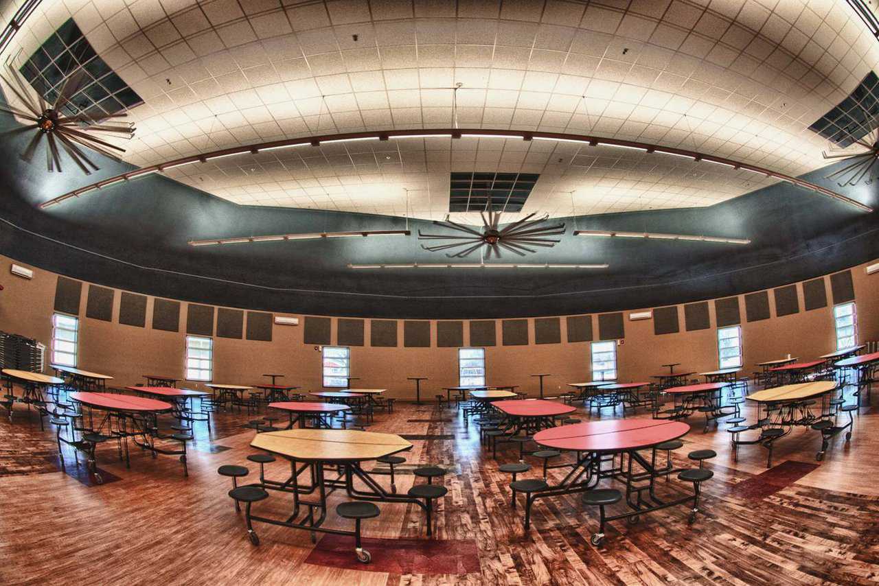In case of a tornado, this dome can shelter all of Dale’s students and staff plus a spillover of 400 to 500 community members.
