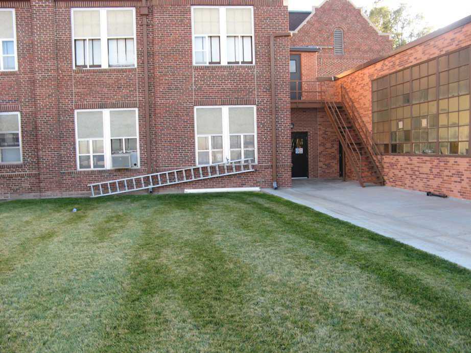 By 2007, the original school buildings in Leoti had multiple, serious, structural problems.