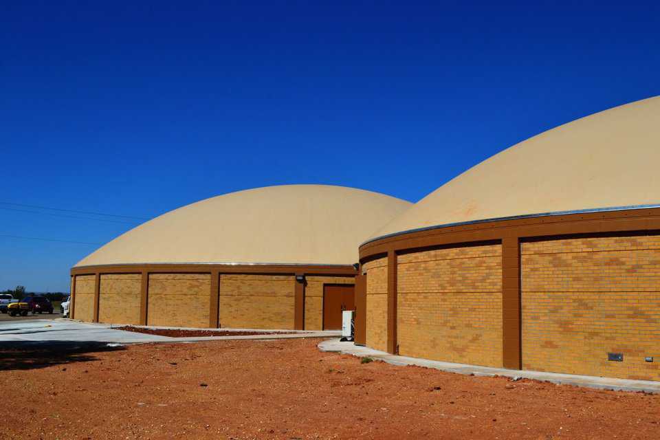 Students, school personnel and the community are pleased with their three new domes, designed by Leland A. Gray Architects of Salt Lake City.