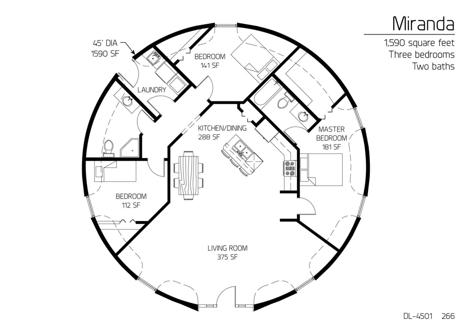 Floor Plan: DL-4501 | Monolithic.org