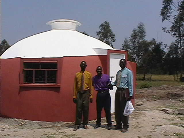 Workers pictured from left to right: John, Henry and Lennox