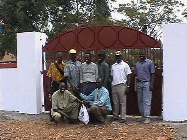 Construction Crew – Back Row: Lewis, George, James, John, Samwell, Tobias. Front Row: Joseph, Lennox