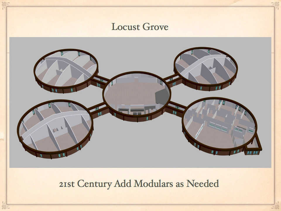 Locust Grove, Oklahoma is a small community with just 1,200 residents. But in 2007, they passed a bond to add Monolithic Domes to their campus.
See: http://www.monolithic.com/stories/feature-school-locust-grove-oklahoma