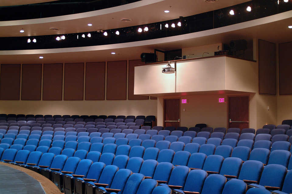Intermediate Theater: Very nice seating, superior lighting, and sound attenuation.