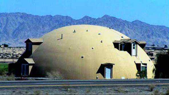 Yuma Dome, Yuma, Arizona
http://www.monolithic.com/stories/yumadome-a-multigenerational-monolithic-dome-home