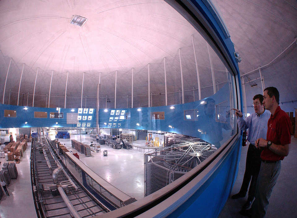 The bakery currently has a staff of 58. The entire facility is in full view of the mezzanine/office level.