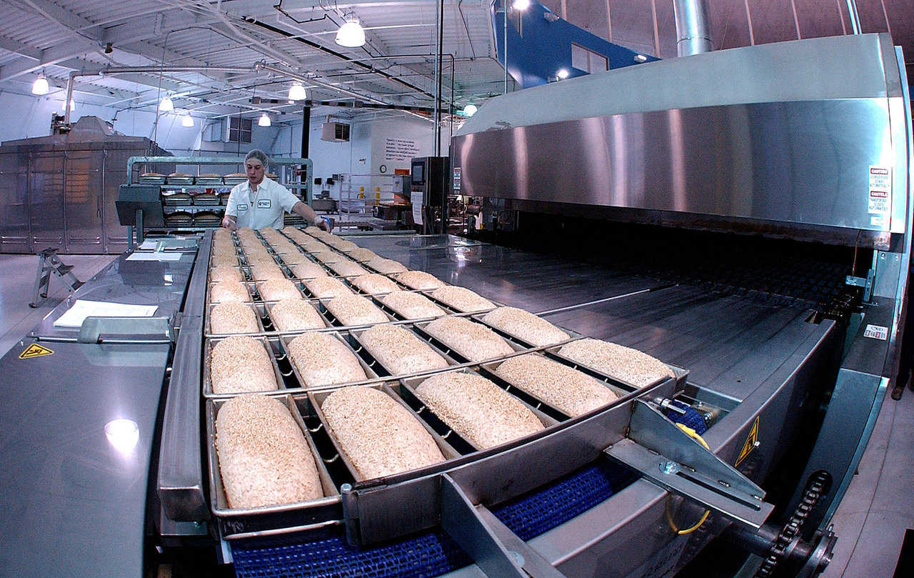 The bakery currently has a staff of 58 in three departments: production, packaging and sanitation.