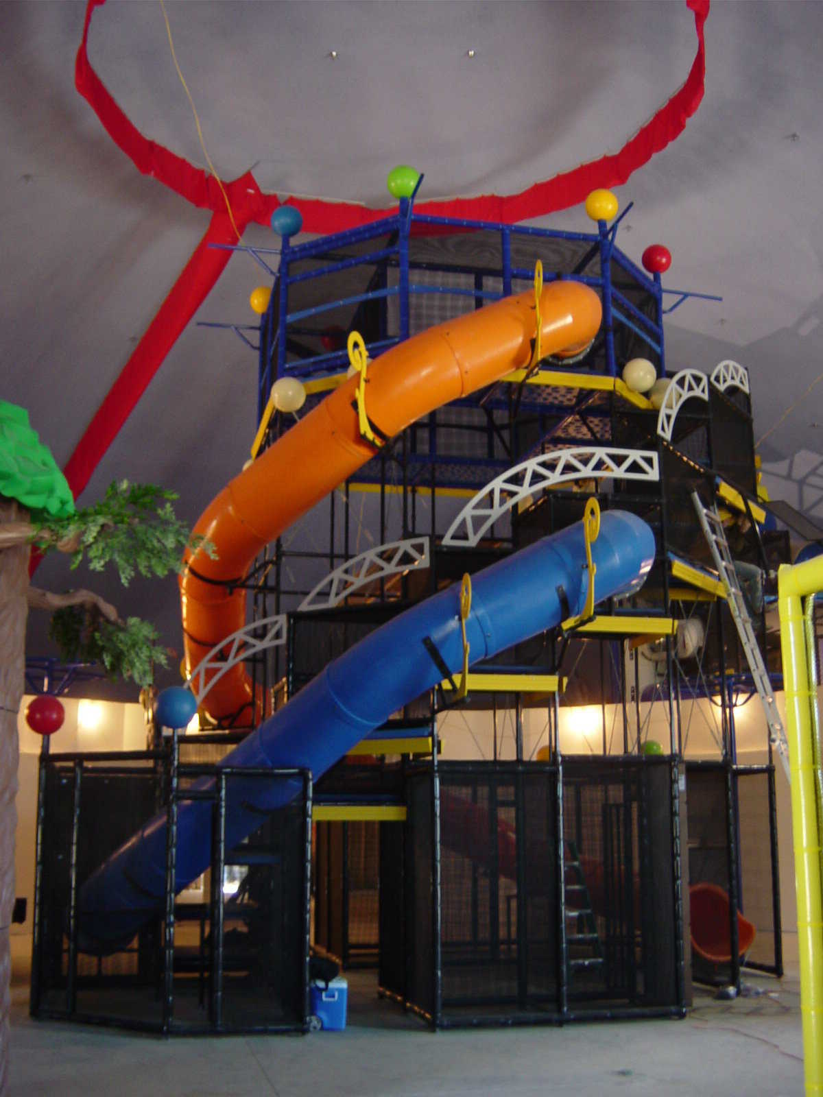 It’s hard to imagine the amount of fun children can have in this Monolithic Dome. It’s more than 15,000 square feet of vertical and horizontal play area. Faith Chapel church is designed for families, with seven-day-per-week activities.