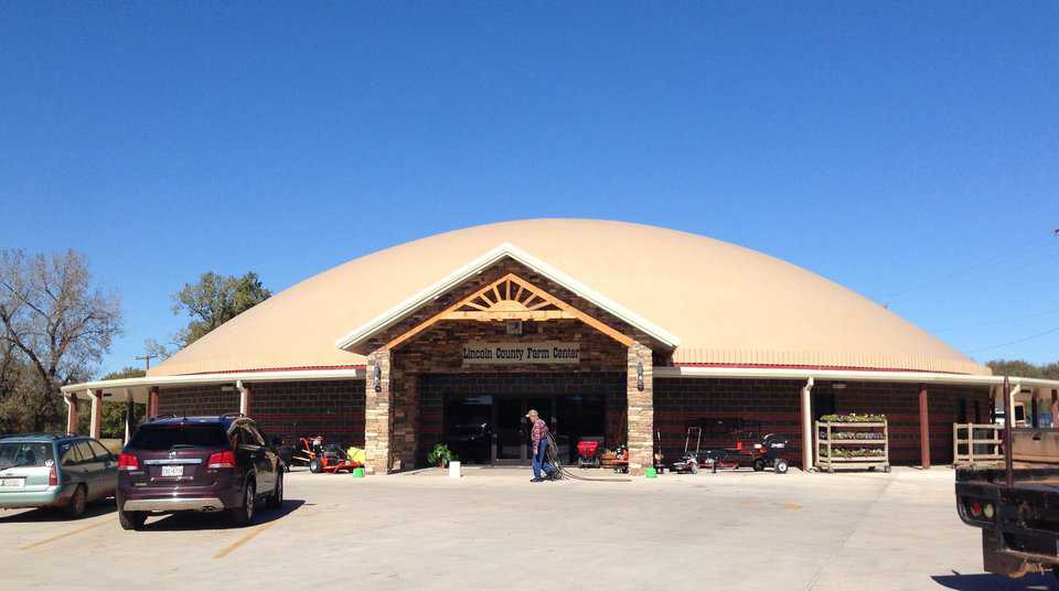 Lincoln County store built by Nelda Matthews.