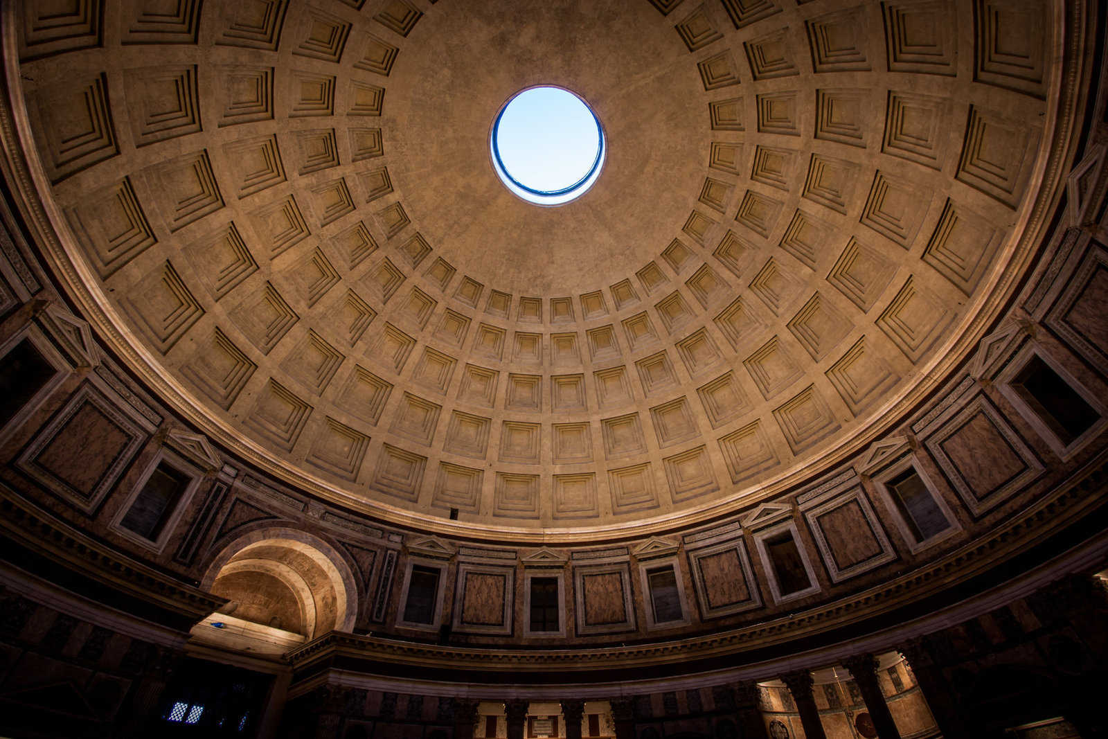 The Pantheon Rome 126 AD Monolithic Dome Institute