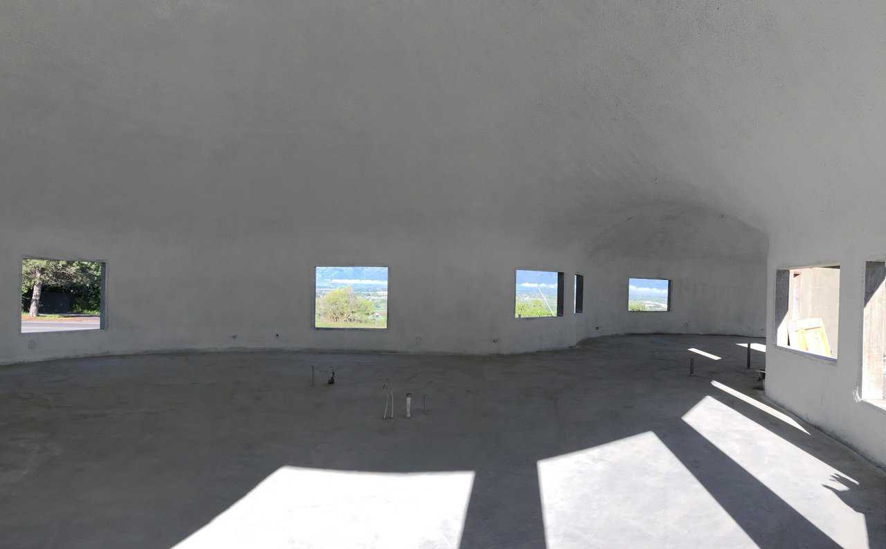 The view from the main door.