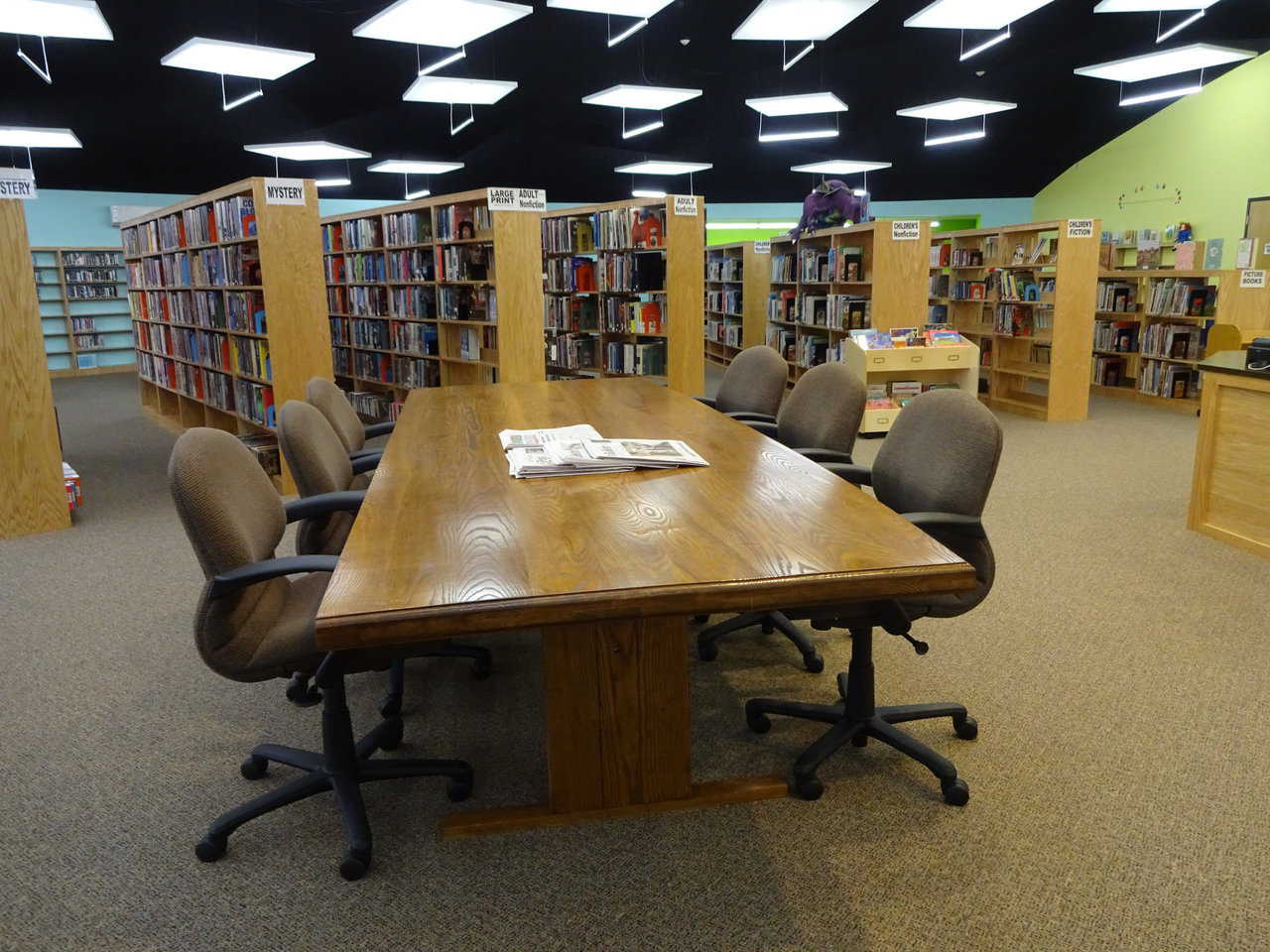 Library conference table