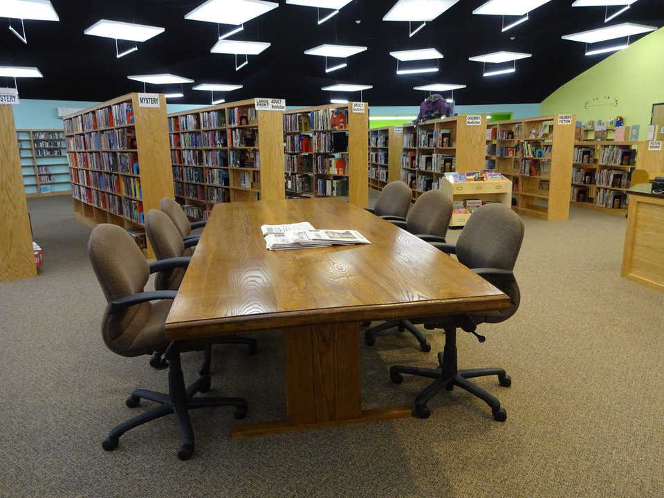 Library conference table