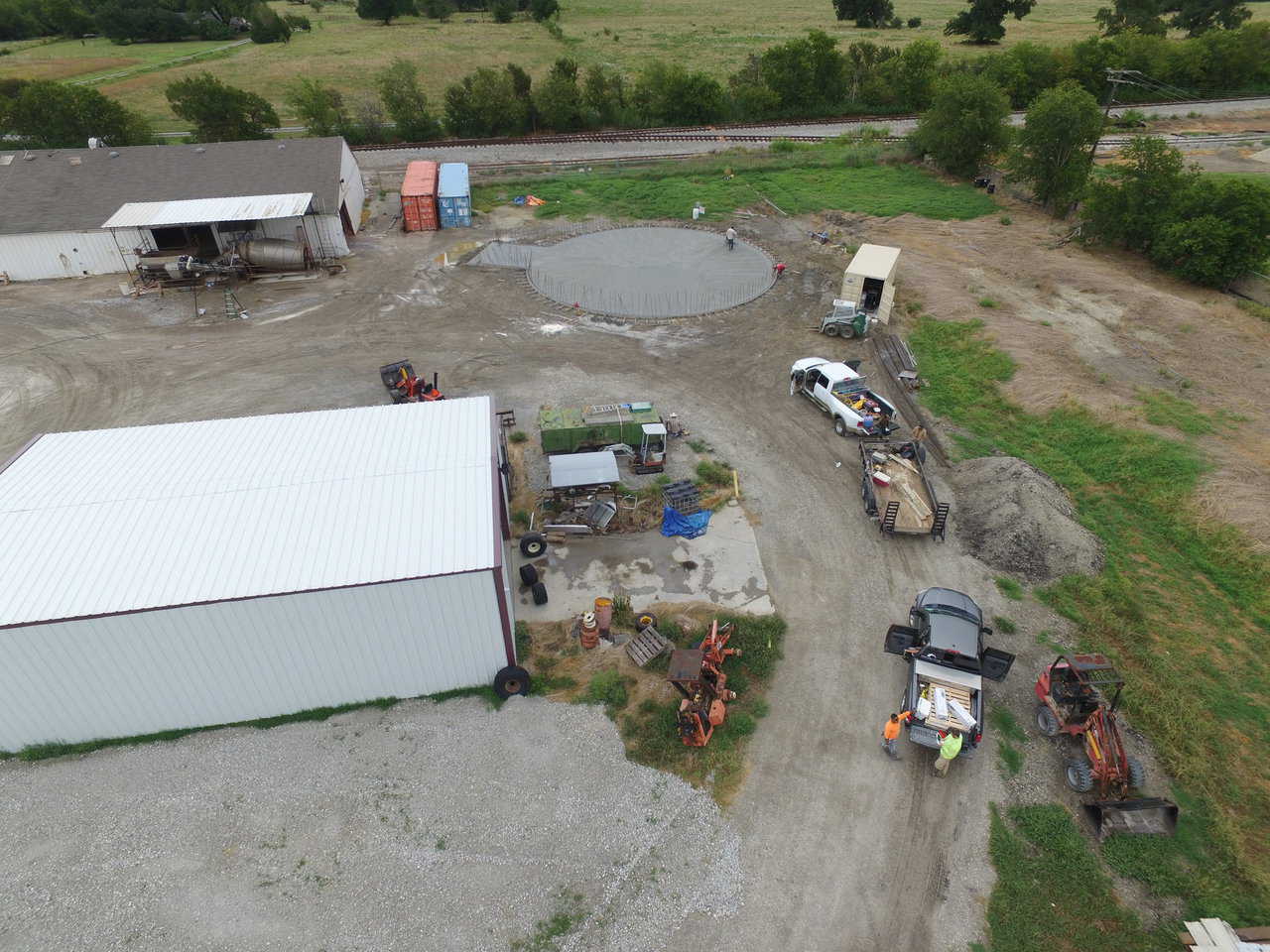 Monolithic Dome construction site