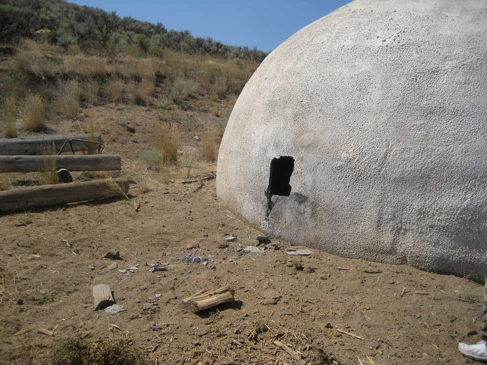 Damage done to dome