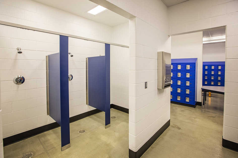 Locker room