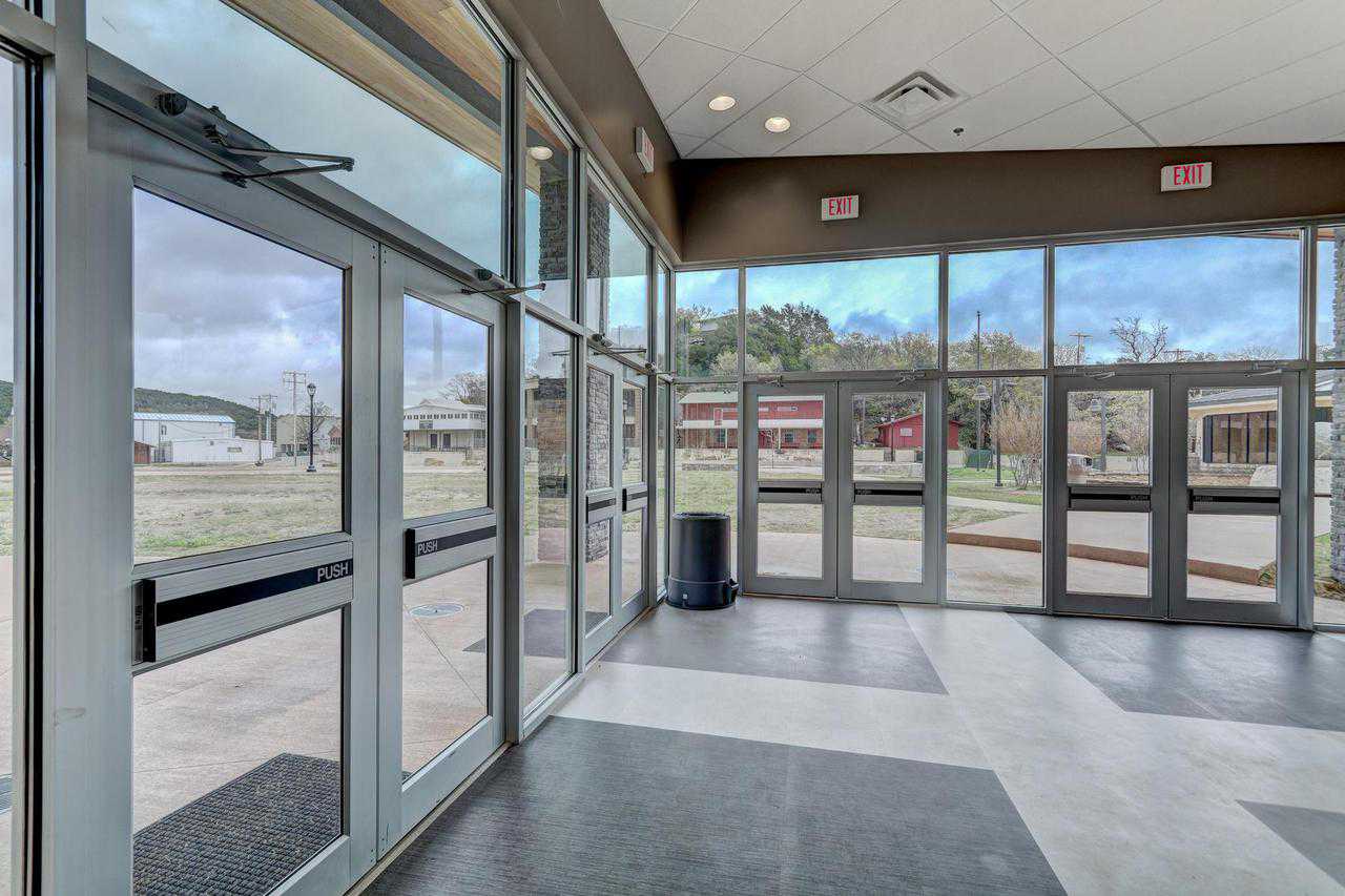 Inside entrance