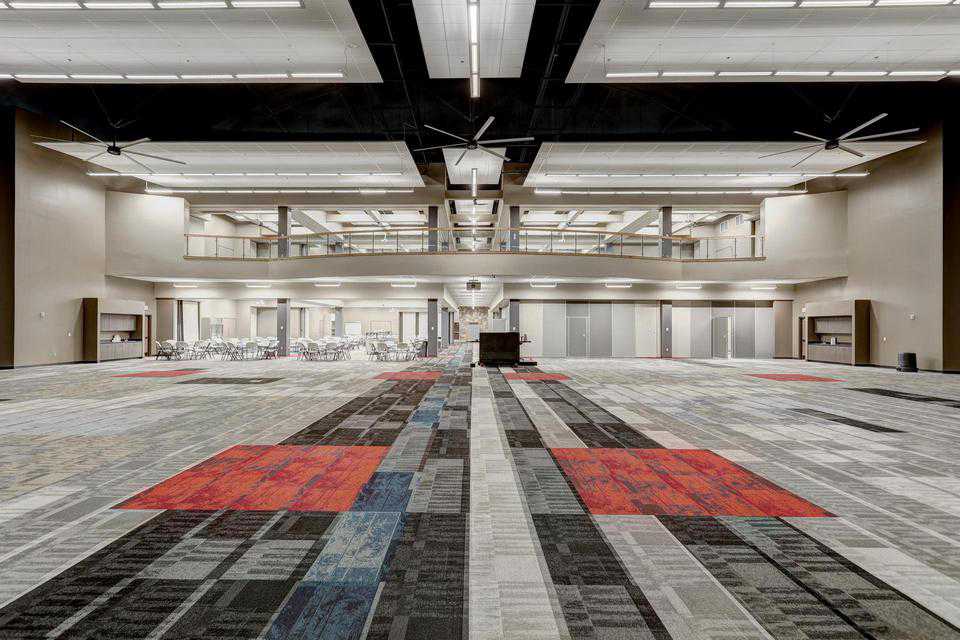 Inside the center