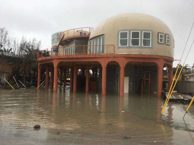 Hurricane dome home