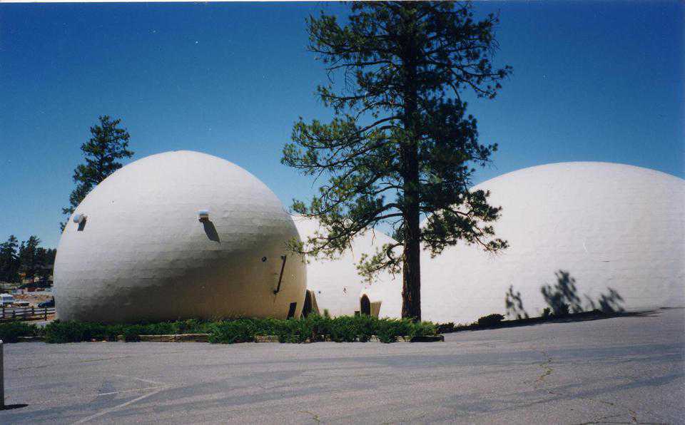 The dome in Arizona near the Grand Canyon that Gary Clark helped to build.