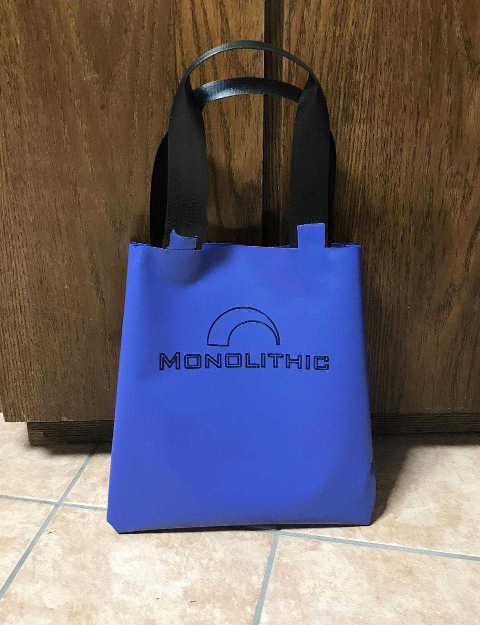 Tough vinyl bag