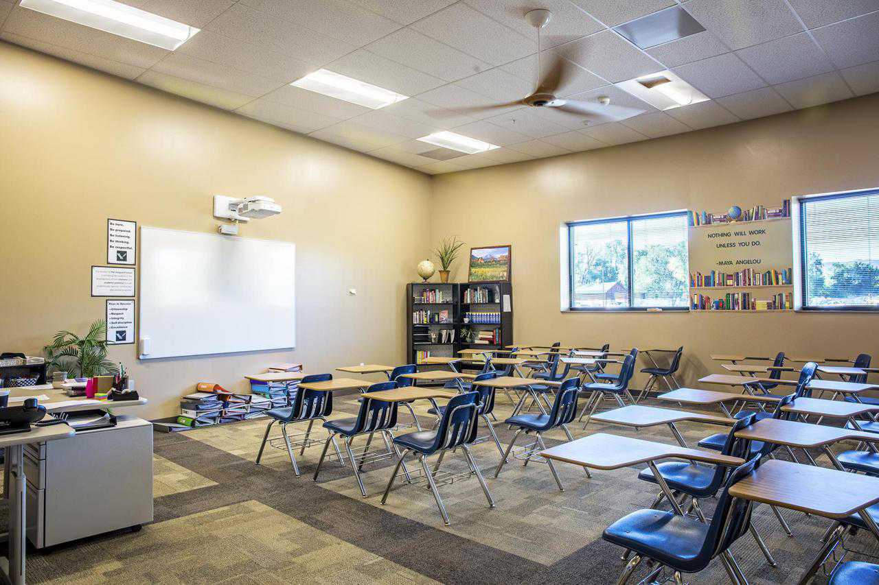 Classroom windows