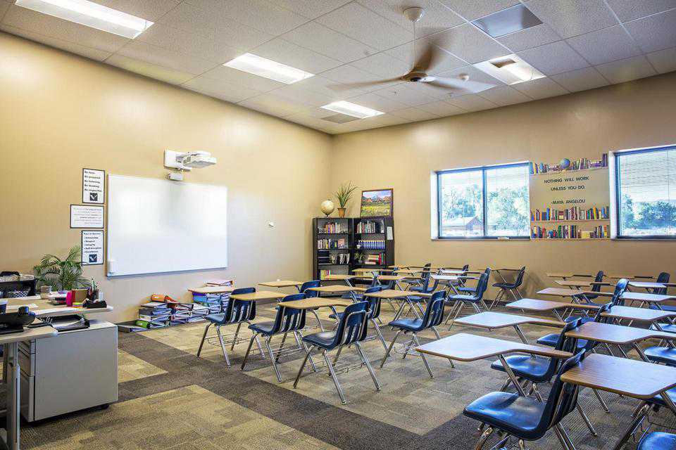 Classroom windows