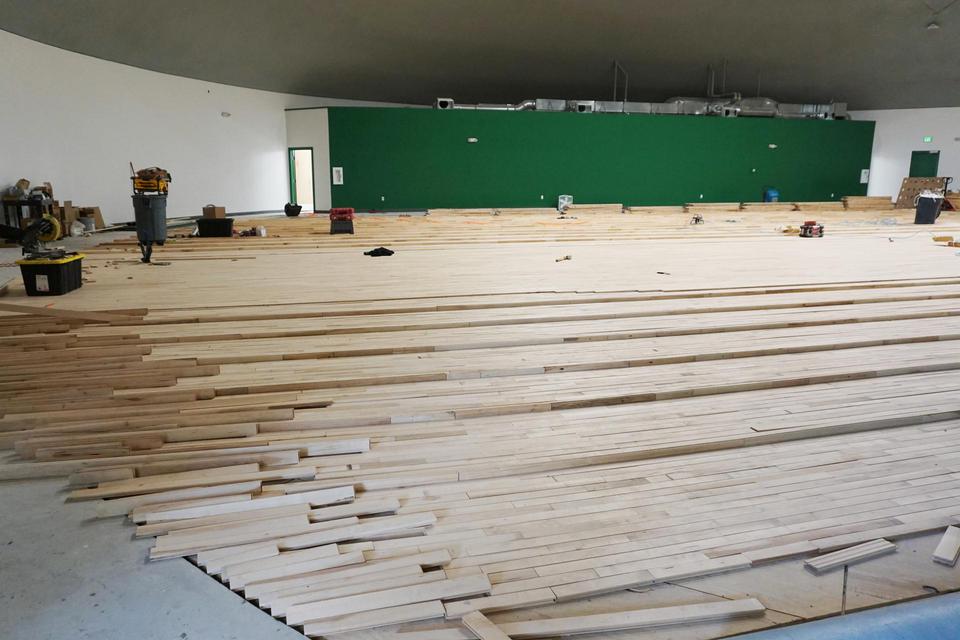 Wood floor