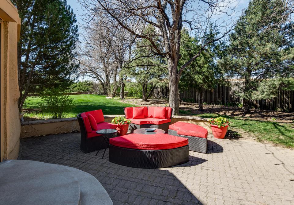Back patio