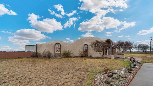 Shamrock Chateau Monolithic Dome home in Italy, Texas.