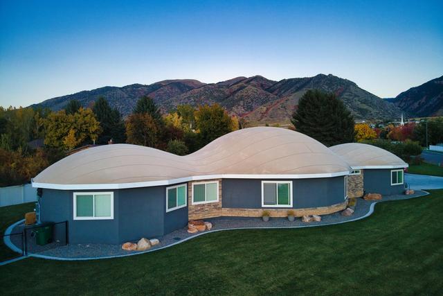 Fall Colors Surround Arcadia Dome Home