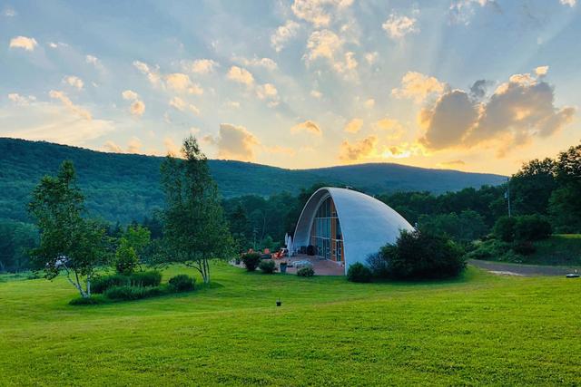 Shell House sits in the beautiful Catskill Mountains of New York.