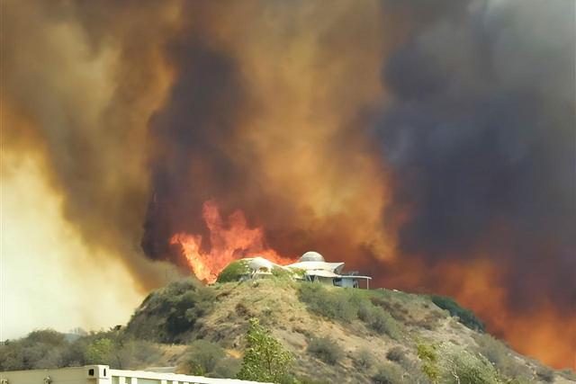 Vista Dhome is not the only Monolithic Dome home to have survived a fire, but it might be the most iconic.